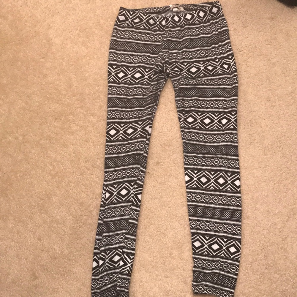 Aztec designed leggings